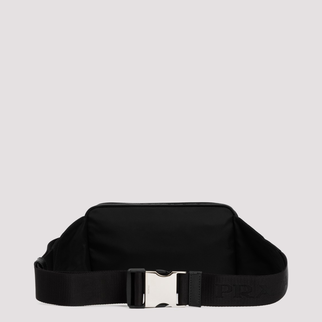 Prada Men's Re-nylon Bumbag In Black