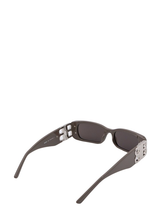 Shop Balenciaga Acetate Sunglasses In Black