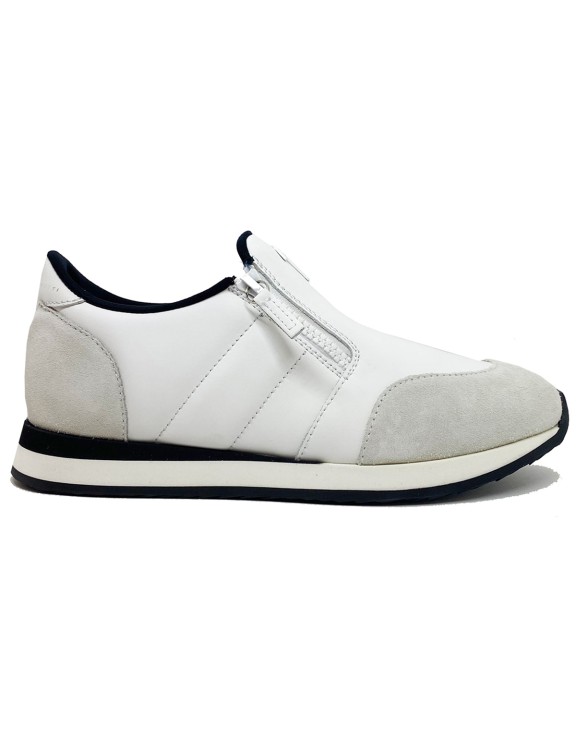 Giuseppe Zanotti Design Ulan Leather Sneakers In White