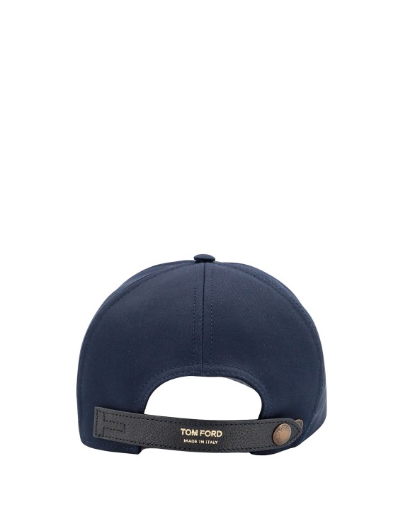 Shop Tom Ford Cotton Hat In Grey
