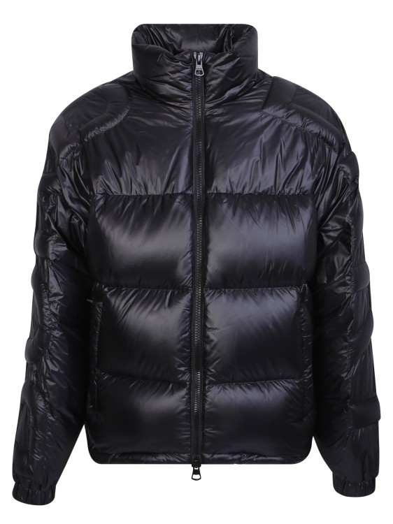Shop Burberry Padded Down Jacket In Neutrals