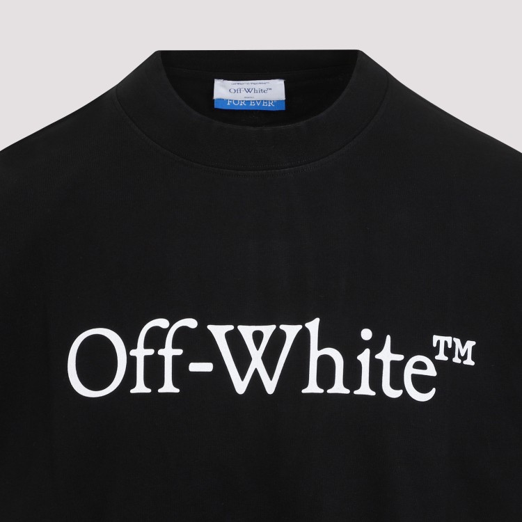 Shop Off-white Big Bookish Skate T-shirt In Black