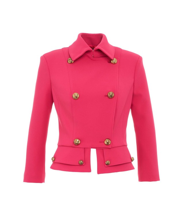 Elisabetta Franchi Jacket  Woman Color Fuchsia In Red
