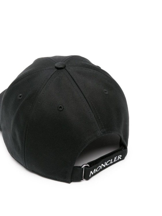 Shop Moncler Black Cotton Cap