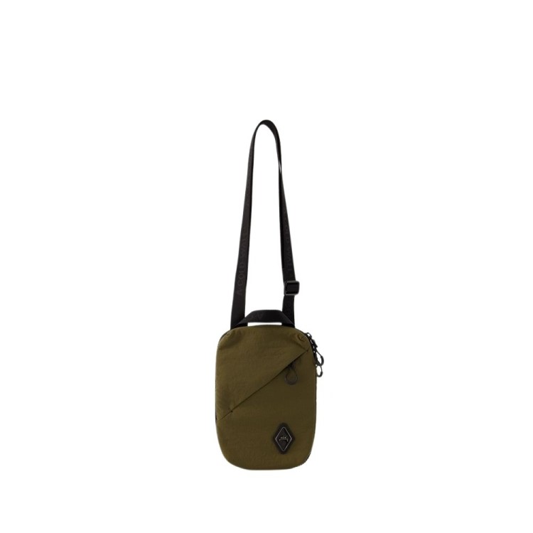 A-cold-wall* Diamond Lanyard Crossbody - Nylon - Khaki In Black