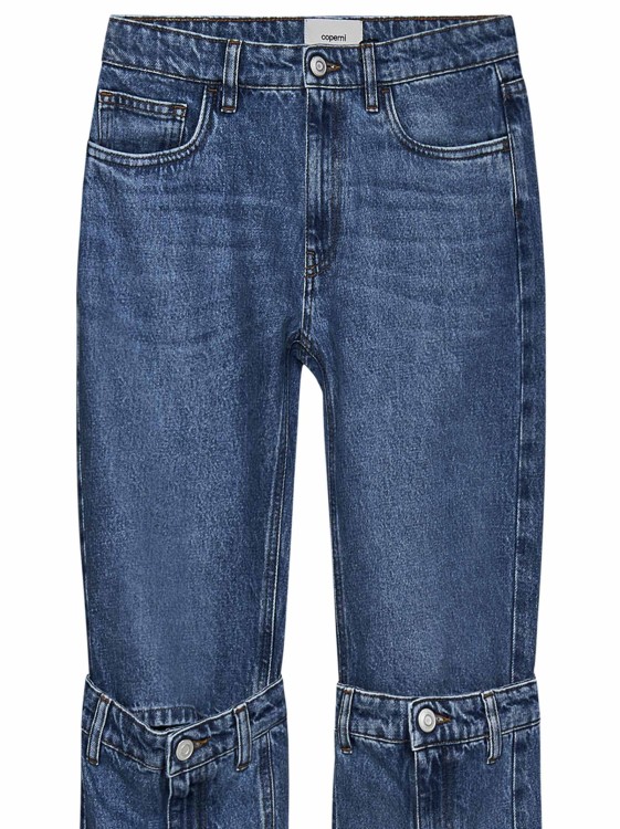 Shop Coperni Wide-leg Jeans In Blue