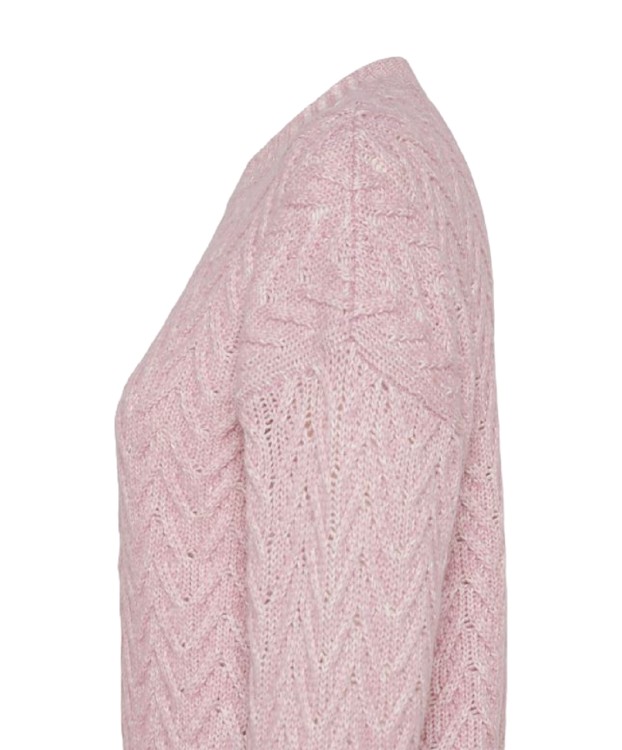 Shop Peuterey Pink Aplacca Cotton Crew-neck Sweater