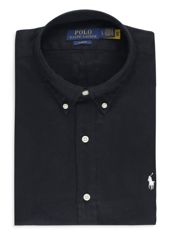 Shop Polo Ralph Lauren Pony Shirt In Black