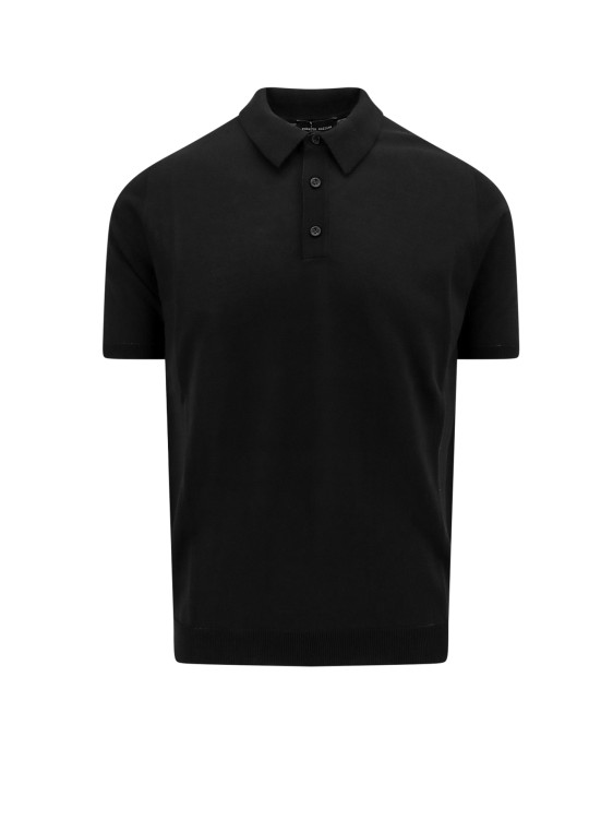 Shop Roberto Collina Cotton Polo Shirt In Black