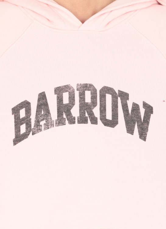 Shop Barrow Logoed Sweater In Pink