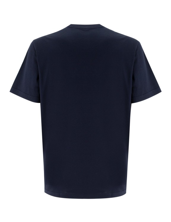 Shop Brioni Crew-neck T-shirt In Blue