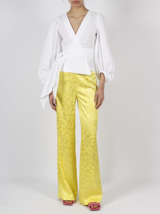 Shop P.a.r.o.s.h Runa Pant In Yellow