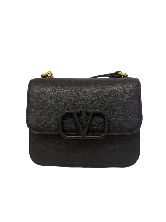 Valentino Vsling Raffia & Leather Wallet On Chain – Bluefly