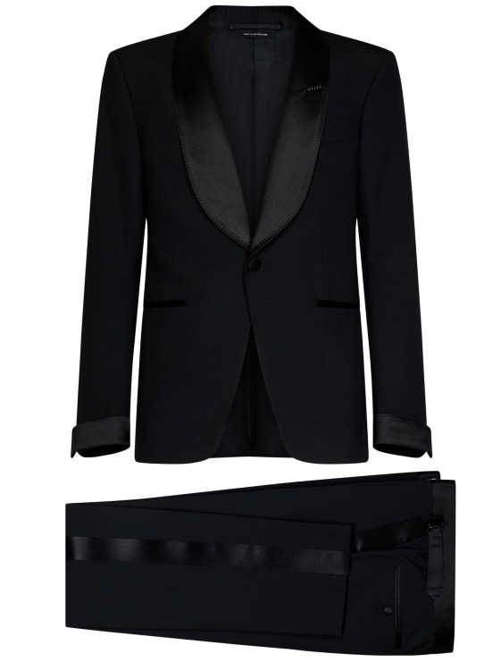 Shop Tom Ford Black Tuxedo Suit