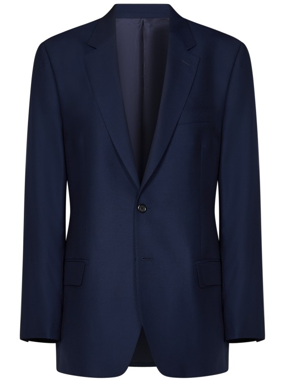 Shop Armarium Tailored Blue Wool Suit