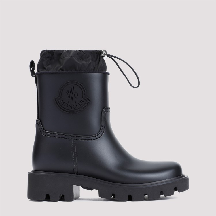 Moncler Boots In Black