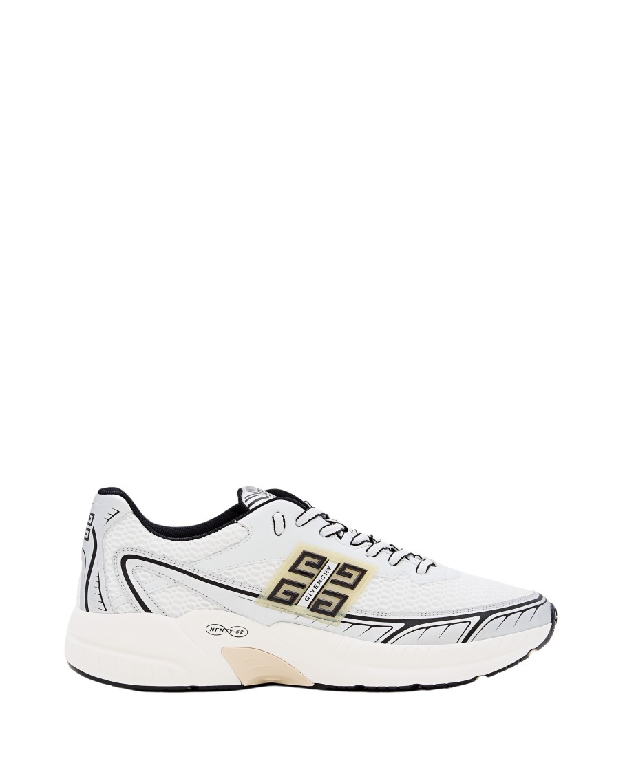 Shop Givenchy Nfnty-52 Sneakers In White