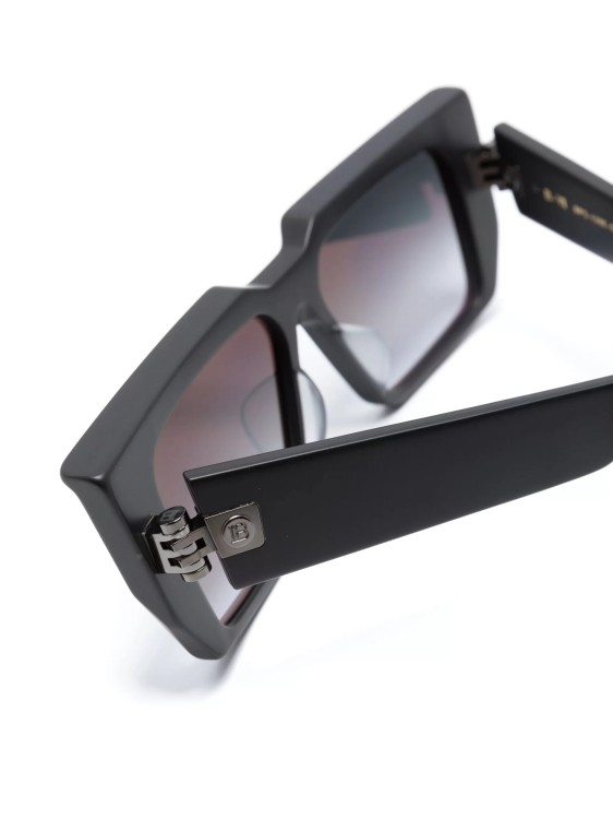 Shop Balmain Black B-vi Sunglasses