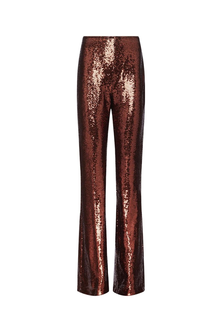 L Agence Honor Pant In Brown