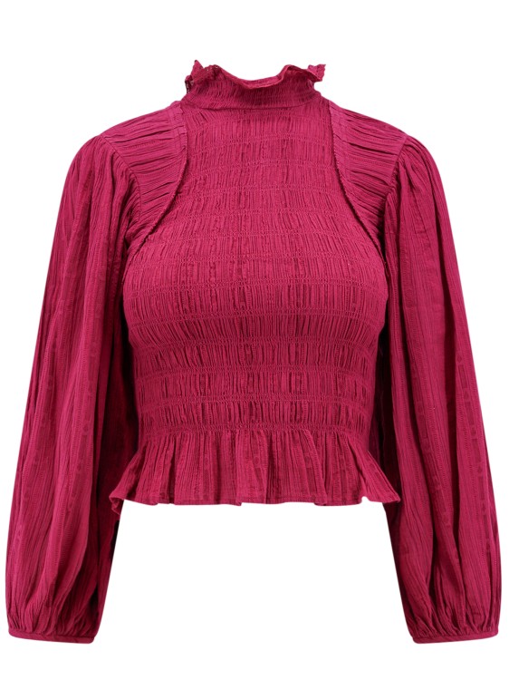 Isabel Marant Cotton And Viscose Shirt In Pink