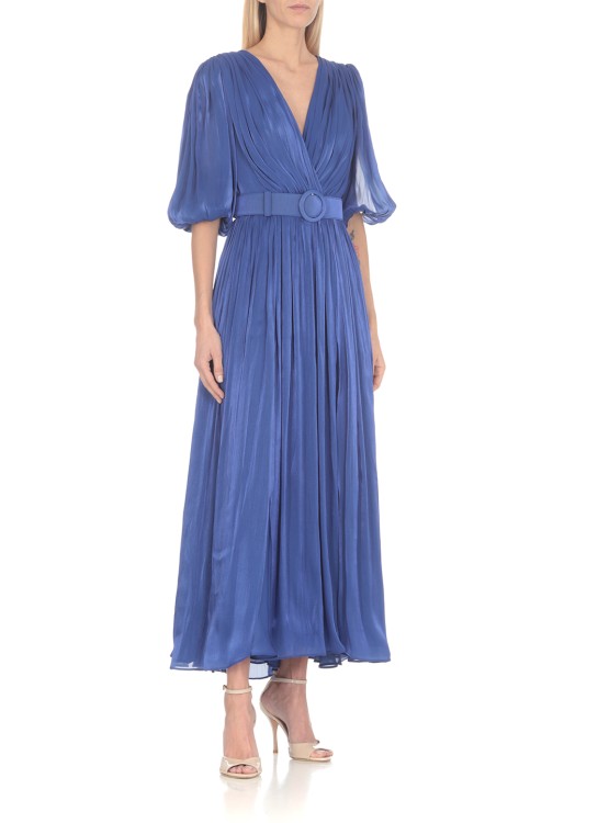 Shop Costalleros Brennie Dress In Blue