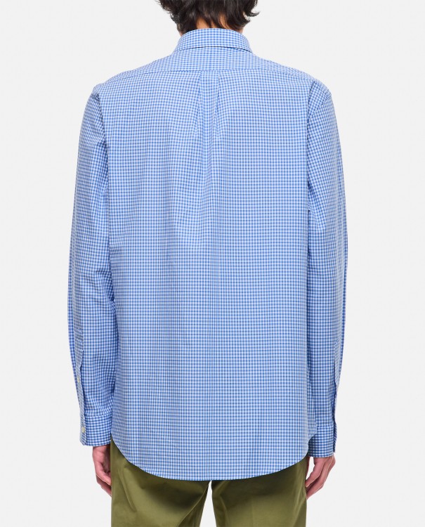 Shop Polo Ralph Lauren Check Sport Shirt In Blue