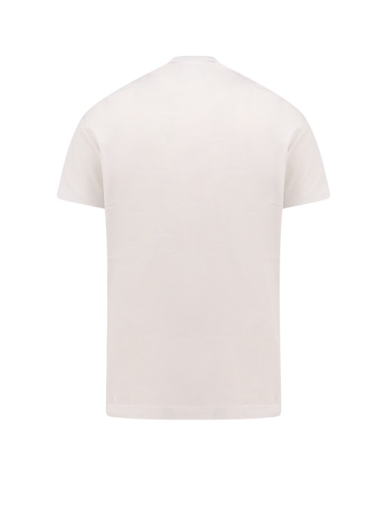 Shop Dsquared2 Cotton T-shirt With Icon Blur Print In White