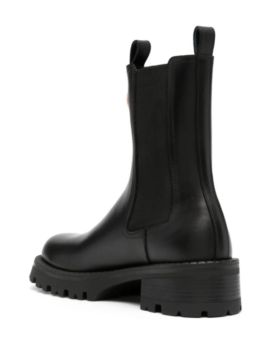 Shop Versace Black Vagabond Boots