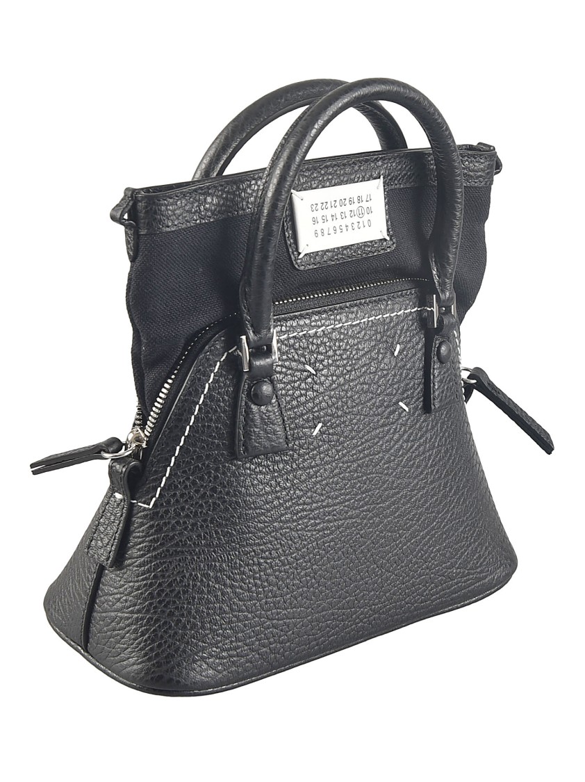 Maison Margiela 5ac Mini Tote Bag In Black