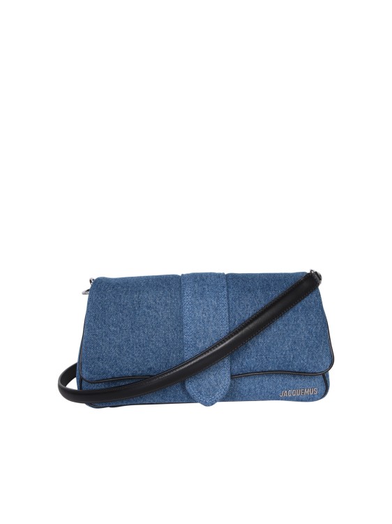 Jacquemus Cotton Denim Bag In Blue