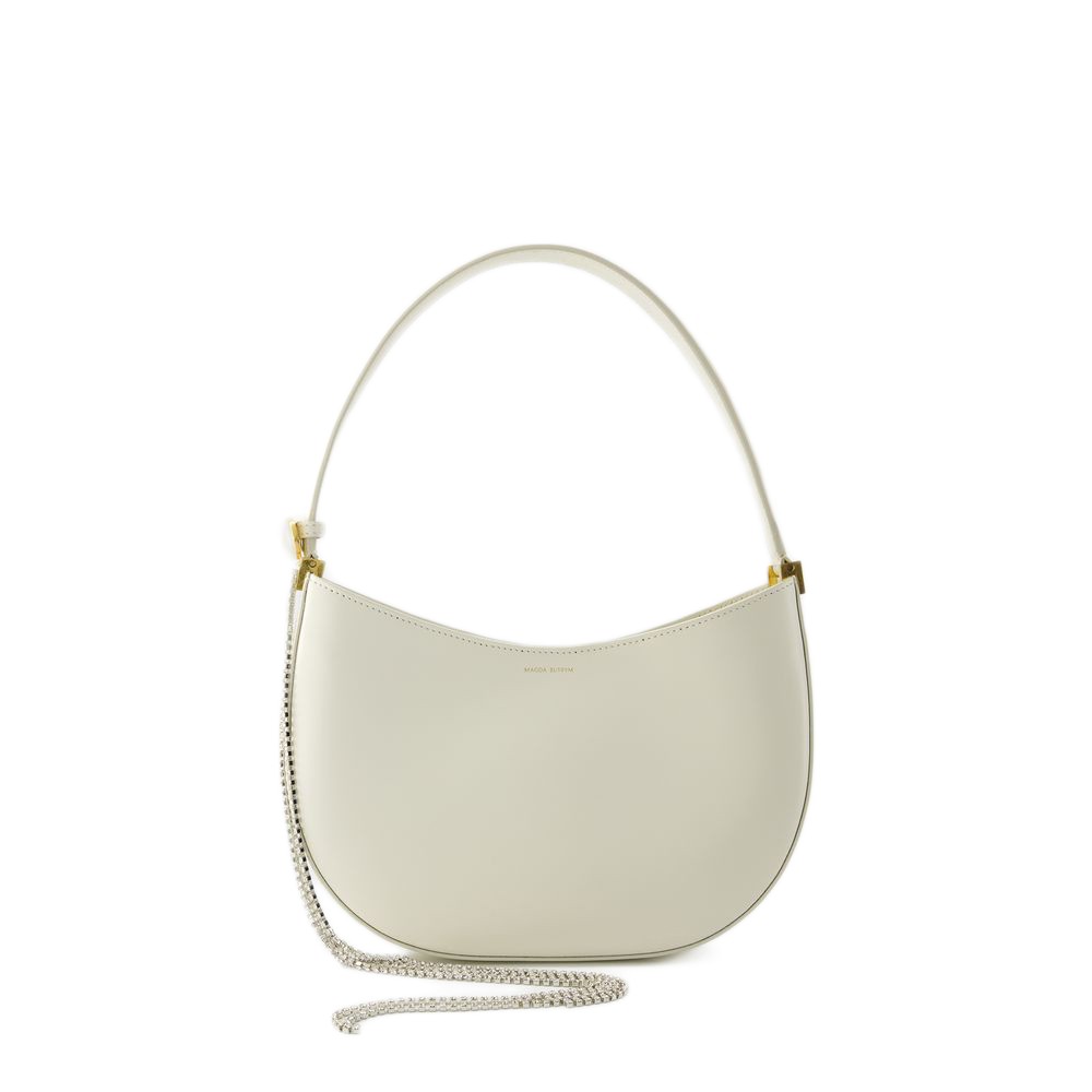 Magda Butrym Vesna Medium Hobo Bag - Leather - Cream In Neutrals