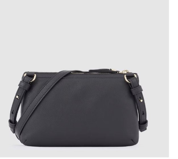 Shop Piquadro Black Leather Clutch Bag In Grey