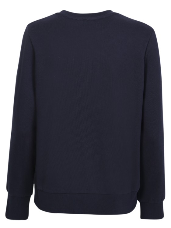 Shop Apc Blue Long-sleeve Sweatshirt In Neutrals