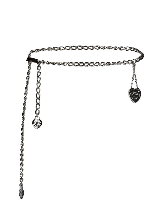 Dsquared2 Silver Metal Chain Belt