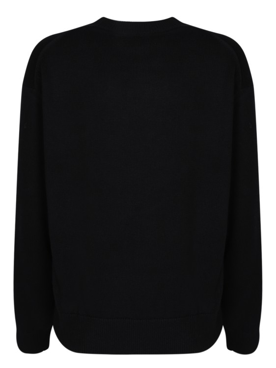 Shop Kenzo Wool-blend Sweater In Black