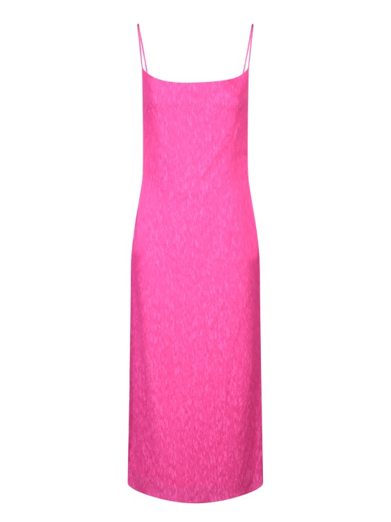 Shop Iro Long Slip Dress In Pink