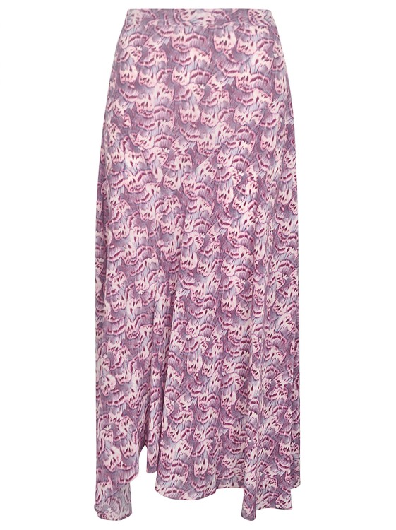Shop Isabel Marant Sakura Skirt In Pink