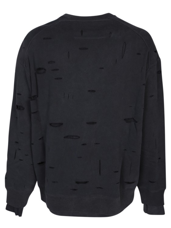 Shop Givenchy Cotton Sweatshirt In Black
