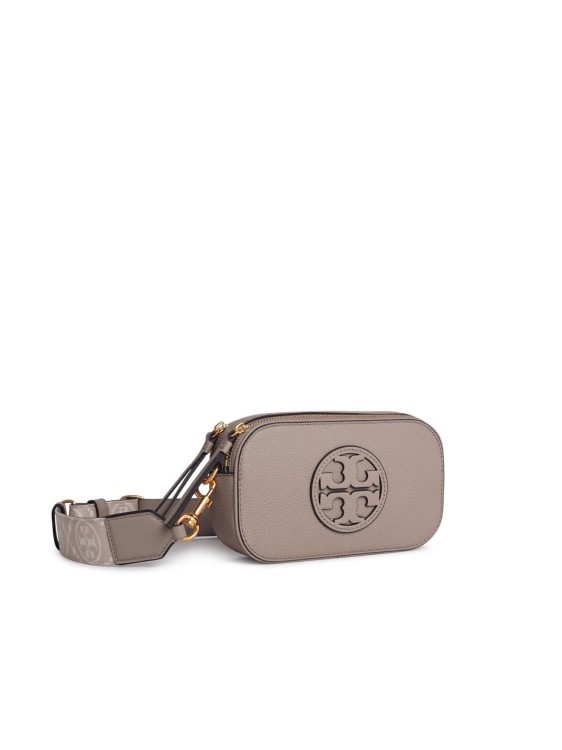 Shop Tory Burch Miller' Mini Leather Camera Bag Nude In Pink