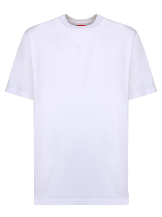 Shop Ferrari Sporty Cotton Jersey T-shirt In White