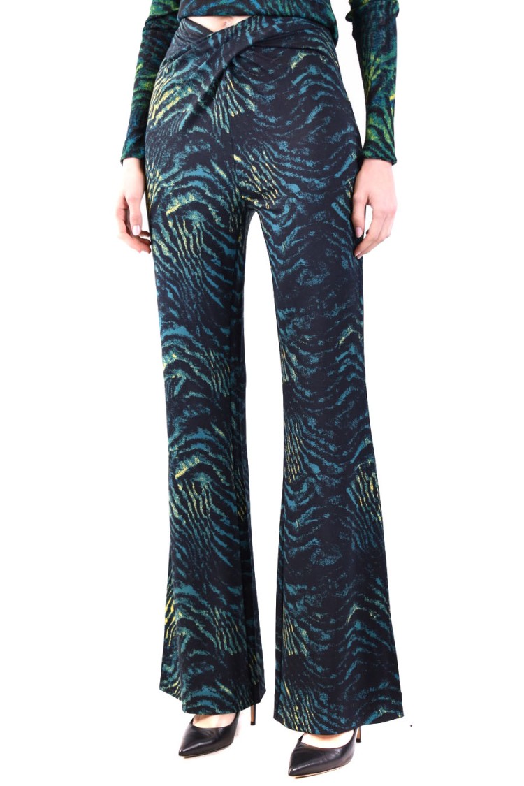 Diane Von Furstenberg Trousers In Multicolor