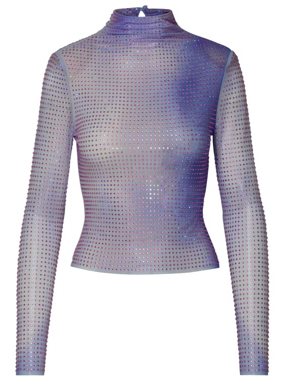 Marc Jacobs (the) Lilac Polyester Contour Top In Purple