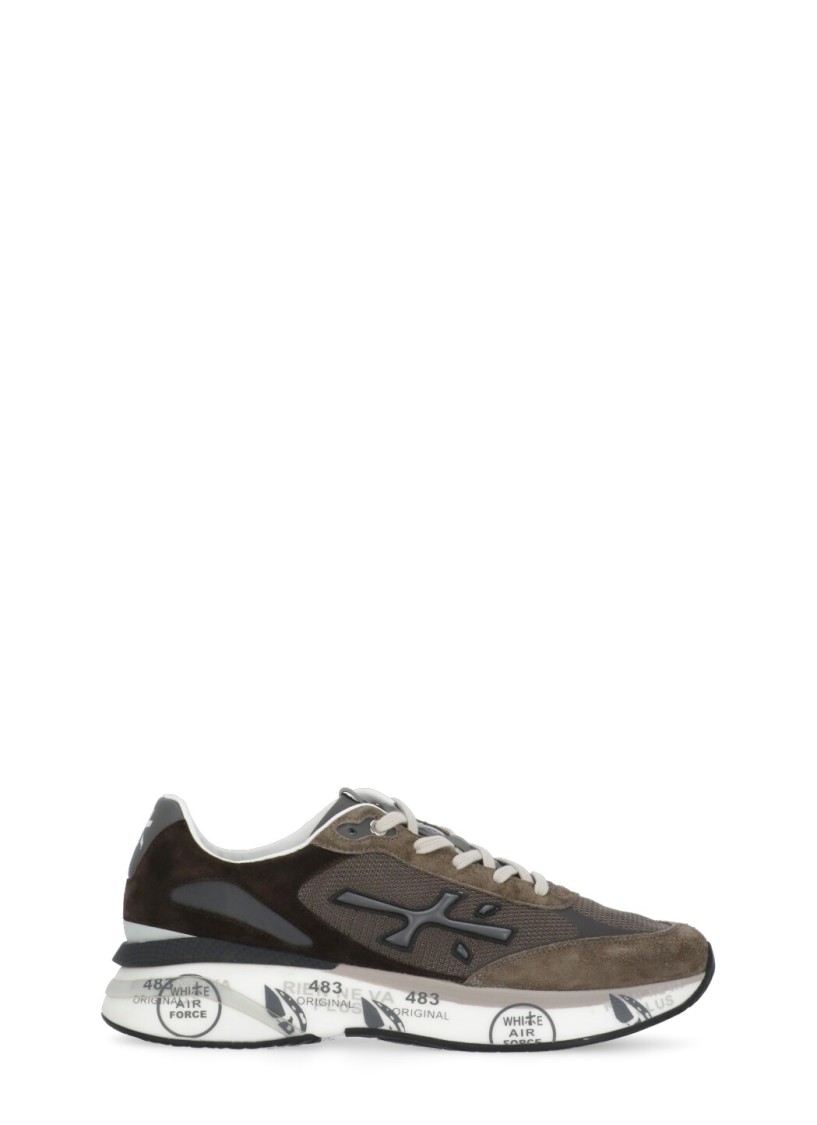 Shop Premiata Moerun 6446 Sneakers In Brown