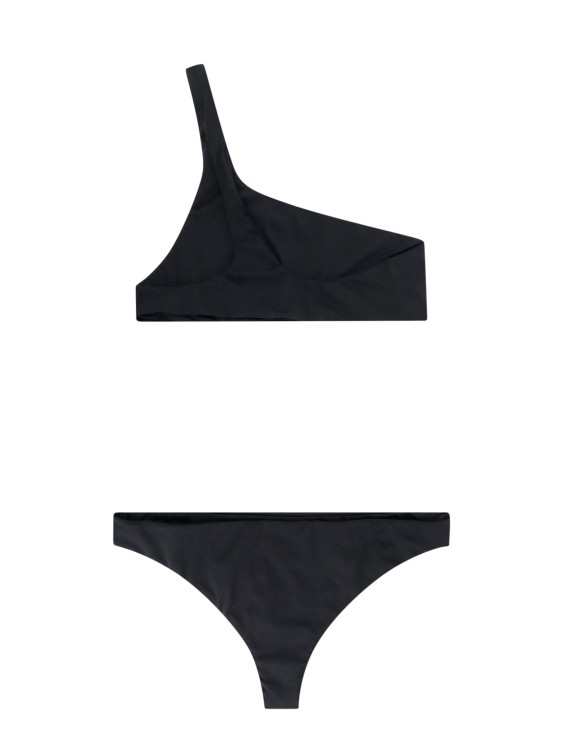 Shop Off-white Lycra Bikini In Black