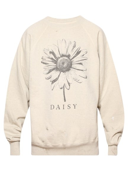 Daisy Sweatshirt by Saint Michael in Grey color for Luxury