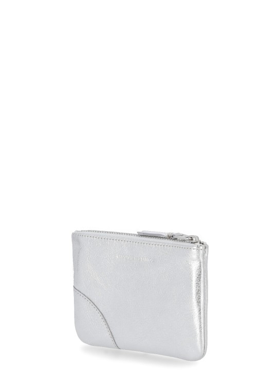 Shop Comme Des Garçons Wallet With Logo In White