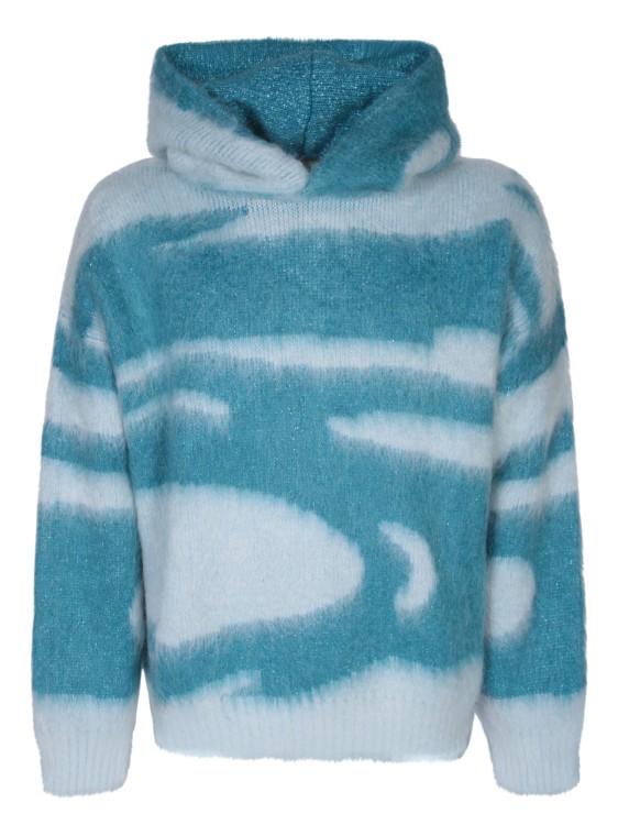 Shop Bonsai Blue Hooded Sweater