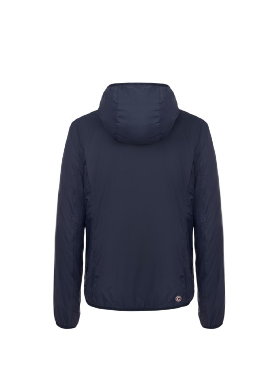 Shop Colmar Originals Reversible Jacket With Fixed Hood In Blue