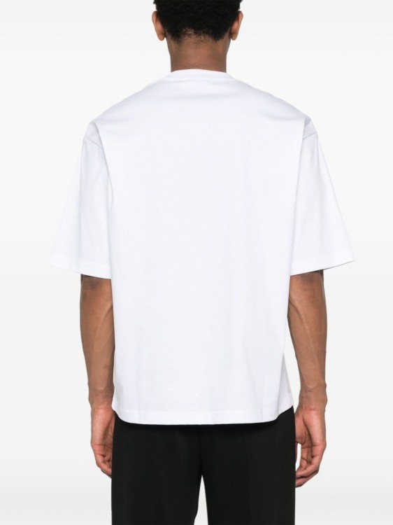 Shop Lanvin Curblace T-shirt In White