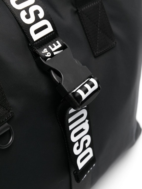 Shop Dsquared2 Logo-tape Bag In Black